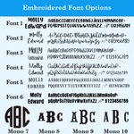 Personalized Embroidered Text Multicolor Plaid Soft Pillow Cover Home Decor Daily Use Baby Shower Housewarming Gift for Kids Family