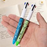 Personligt stetoskop Glitter Kulspetspenna 3-i-1 Penna med namn Daglig användning Tillbaka till skolan Födelsedagspresent för sjuksköterska Läkarstudent