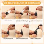 Personlig golfballstempel med initialer og metallboks perfekt bursdagsgave og farsdagsgave til golfere