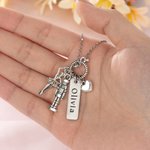 Collier personnalisé Ballerine Casse-Noisette avec nom Anniversaire Cadeau de récital de danse pour les amoureux du ballet et les danseurs