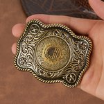 Boucle de ceinture personnalisée en métal lourd avec texte Anniversaire Fête des pères Cadeau de mariage pour le marié Papa Homme