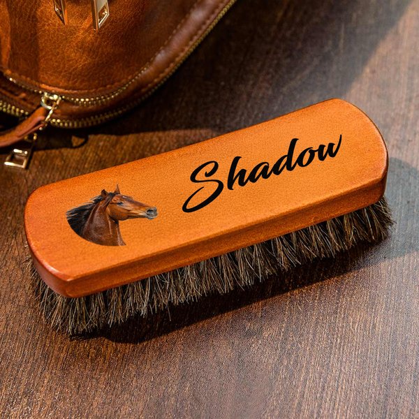 Henkilökohtainen hevonen Photo Grooming Comb Harja nimi päivittäiseen käyttöön syntymäpäivälahja hevosen omistaja hevonen rakastaja