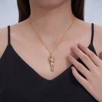 Personalisierte Paar Umarmung 2 Birthstones Halskette Zierliche Schmuck Valentinstag Jahrestag Geschenk für Paare