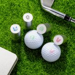Tampon de balle de golf personnalisé avec visage d'avatar Marque d'identification de balle Cadeau d'anniversaire Cadeau d'entraînement pour joueurs de golf enthousiastes
