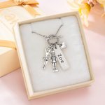 Collier personnalisé Ballerine Casse-Noisette avec nom Anniversaire Cadeau de récital de danse pour les amoureux du ballet et les danseurs