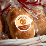 Personalised Bread Baking Element Cute Biscuit Sticker with Name Bakery Birthday Gift for Cake Shop Baker Baking Enthusiast