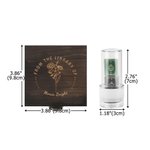 Henkilökohtainen syntymä Kukka Kirja leima puinen laatikko ja nimi takaisin kouluun syntymäpäivälahja kirjan rakastaja kirjastonhoitaja