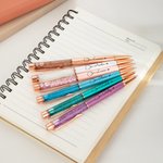 Personalisierte Stethoskop Glitter Dynamische Flüssigkeit Sand Nachfüllbare Kugelschreiber mit Namen Bürobedarf Geburtstag Geschenk für Krankenschwester Arzt medizinisches Personal