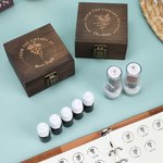 Henkilökohtainen syntymä Kukka Kirja leima puinen laatikko ja nimi takaisin kouluun syntymäpäivälahja kirjan rakastaja kirjastonhoitaja