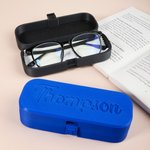 Personalized 3D Printed Multi-Colour Hard Shell Glasses Case with Name and Initial Daily Use Birthday Gift for Students Seniors Officers