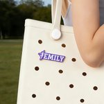 Personalisierte Multicolor Ballett Stil Tasche Charme täglichen Gebrauch Geburtstag Party Geschenk für Ballett Liebhaber Sport Liebhaber Mädchen