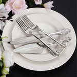 Set de couteau pelle fourchettes à gâteau personnalisé avec nom et date - Boîte cadeau incluse - Cadeau mariage fiançailles anniversaire pour couple