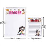 Bloc-notes personnalisé avec 40/80 pages Nom et texte Agenda quotidien Cadeau d'anniversaire pour filles Étudiants