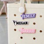 Personalisierte Multicolor Ballett Stil Tasche Charme täglichen Gebrauch Geburtstag Party Geschenk für Ballett Liebhaber Sport Liebhaber Mädchen