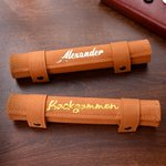 Gepersonaliseerde Microfiber PU Lederen Backgammon Set met Naam Verjaardag Bordspel Nacht Cadeau voor Gamers Mannen