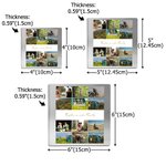 Personalized 12 Photos Collage Square Acrylic Plaque with Text Birthday Anniversary Gift for Friends Family