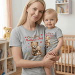 Personalised Our First Mother's Day 100% Cotton T-shirt Baby Bodysuit with Name Birthday 1st Mother's Day Gift for Baby Mother