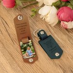 Llavero de cuero de PU con diseño personalizado de signo del zodiaco con texto grabado Cumpleaños Aniversario Regalo de Navidad para amigos de la familia