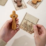 Personalisierte Bibel Vers Karte Handheld Cross Angel Ornament mit Namen und Text Erstkommunion Taufe zurück zu Schule Geschenk für Christen
