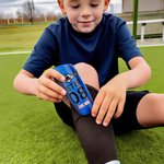Personalized Colorful Styles Durable Shin Guards with Team Name and Logo Birthday Team Gift for Soccer Players Lovers