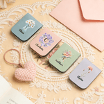 Personalised Birth Flower Magnetic PU Leather Bookmark Clip with Name Reading Corner Use Book Club Birthday Gift for Bookworm Book Lover