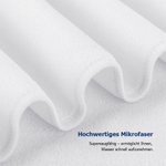 Personalisiertes Strandtuch mit Frottage-Effekt-Seesternen | mit Namen | schnelltrocknend | Badetuch | Sommer Urlaub Geschenk für Familie Freunde