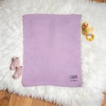 Coperta personalizzata in 100% cotone con nome ricamato Regalo per la festa del bebè per i neonati e i nuovi genitori