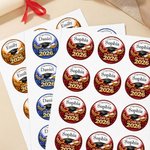 Personalisierte Glückwünsche Graduierung Wasserdichte Aufkleber mit Namen und Jahr Favor Label Feier Graduierung Party Dekor für 2026 Absolventen