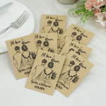 Personalized Let Love Grow Kraft Paper Seed Packet with Name and Date Wedding Party Birthday Bridal Shower Gift for Bride Bridesmaid Guests