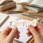 Personalisierte niedlichen Ballon Cartoon Tier Stern Aufkleber mit Namen zurück zu Schule Geburtstag Geschenk für Jungen Mädchen