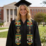 Personalised Memorable Graduation Stole Sash with Photo and Name Graduation Ceremony Gift for Graduates Friends