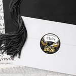 Personalisierte Glückwünsche Graduierung Wasserdichte Aufkleber mit Namen und Jahr Favor Label Feier Graduierung Party Dekor für 2026 Absolventen
