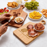 Conejito de Pascua Personalizado Tabla Reversible para Cortar Queso y Embutidos con Nombre Decoración para el Hogar Aniversario Pascua Regalo para Amigo Familia