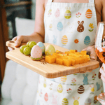 Conejito de Pascua Personalizado Tabla Reversible para Cortar Queso y Embutidos con Nombre Decoración para el Hogar Aniversario Pascua Regalo para Amigo Familia