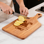 Conejito de Pascua Personalizado Tabla Reversible para Cortar Queso y Embutidos con Nombre Decoración para el Hogar Aniversario Pascua Regalo para Amigo Familia