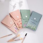 Bolsa personalizada para brochas de maquillaje con 8 brochas de maquillaje y artículos de viaje Día de la Madre Regalo de cumpleaños para mujer