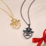 Personalisierte Grad Cap Herz Halskette mit Geburtsstein Name und Jahr Klasse von 2026 Graduierung Geburtstag Geschenk für Absolventen