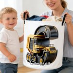 Personalisierte Dinosaurier Meerjungfrau Cartoon Stil Initial Oxford Wäsche Aufbewahrungskorb mit Namen Zimmer Dekor täglichen Gebrauch Geburtstag Geschenk für Jungen Mädchen