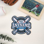 Patch brodé personnalisé avec votre logo Décoration de vêtements pour usage quotidien Cadeau de célébration pour l'équipe