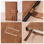 Personalisierte eingraviert Name Initial Multicolor PU Leder Notebook täglichen Gebrauch Geburtstag Geschenk für Familie Freund Geschäft Personal