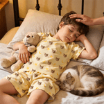 Pyjama personnalisé multicolore 1-5 photos de visage Famille Porté quotidiennement Fête des pères Fête des mères Cadeau d'anniversaire pour Homme Femme Enfant