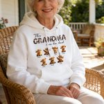 Personalisierte 1-10 niedliche Hochlandkühe Multicolor weiches T-shirt Sweatshirt Hoodie mit Titel und Namen Geburtstag Muttertag Geschenk für Mama Oma