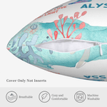 Taie d'oreiller personnalisée avec nom et titre Cadeau d'anniversaire pour les filles et les enfants