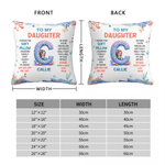 Taie d'oreiller personnalisée avec nom et titre Cadeau d'anniversaire pour les filles et les enfants