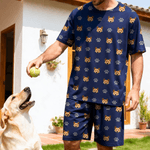 Pyjama personnalisé multicolore 1-5 photos de visage Famille Porté quotidiennement Fête des pères Fête des mères Cadeau d'anniversaire pour Homme Femme Enfant