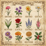 Personalised Birth Flower Plaid Large Tote Bag with Name Travel Bag Mother's Day Birthday Gift for Woman Mom