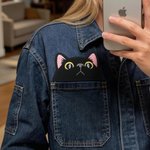 Patch brodé personnalisé avec votre logo Décoration de vêtements pour usage quotidien Cadeau de célébration pour l'équipe