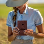 Personalized Golf-Themed Monogram PU Leather Golf Scorecard Holder Daily Training Game Day  Golf Club Gift for Golf Players Coaches