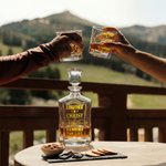 Personalised Fist Bump Whiskey Decanter with Names Bar Accessory Birthday Gift for Whiskey Lovers