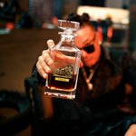 Personalized Vintage Motorbike Square Pillar Decanter with Name Birthday Gift for Men Whiskey Lovers